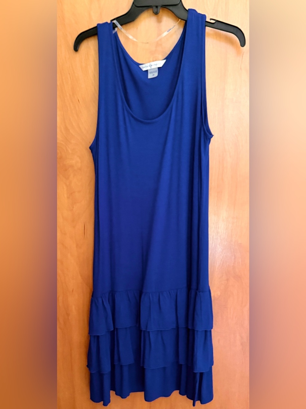 Peter Nygard Tiered Jersey Tank Dress